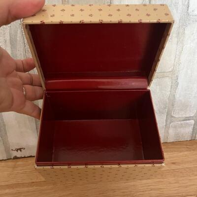 Vintage recipe box