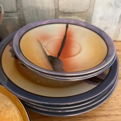 Vintage Luster ware tea set