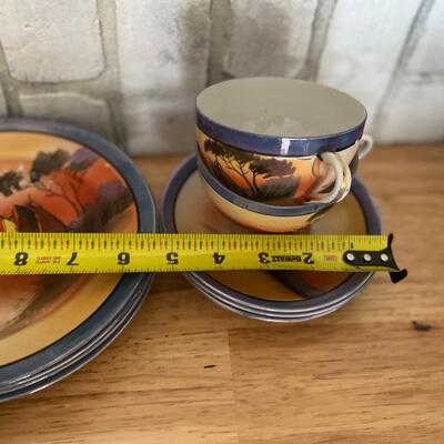 Vintage Luster ware tea set
