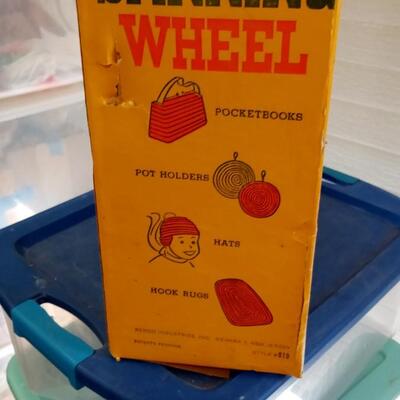 LOT 211   REMCO LITTLE RED SPINNING WHEEL
