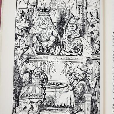 LEWIS CARROL "ALICE IN WONDERLAND & MORE" HARDBACK BOOK 1982 ISSUE