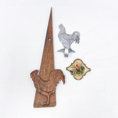 ROOSTER WALL DECOR BUNDLE