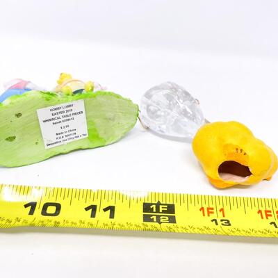 ASSORTED SPRINGTIME ANIMALS FIGURINE BUNDLE