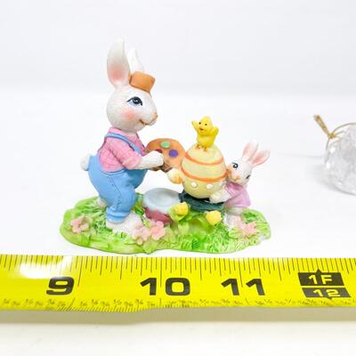 ASSORTED SPRINGTIME ANIMALS FIGURINE BUNDLE