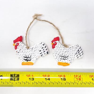 ASSORTED ROOSTER DECOR BUNDLE