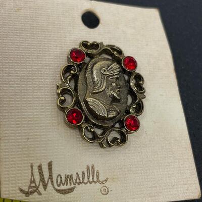 VINTAGE MAMSELLE ROMAN SOLDIER PIN