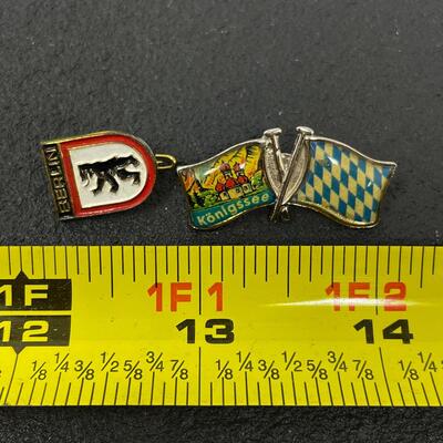 GERMANY SOUVENIR PINS BUNDLE