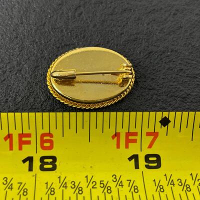 TINY MILLIFIORI FLOWER PIN