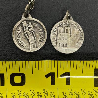 NOTRE-DAME DE PARIS, FRANCE NECKLACE & PENDANT BUNDLE