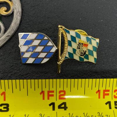 GERMAN PINS & PENDANT BUNDLE
