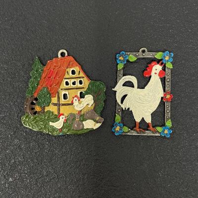 ROOSTER METAL PENDANT BUNDLE