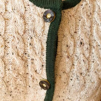 GERMAN CHICKEN CARDIGAN - SIZE LARGE