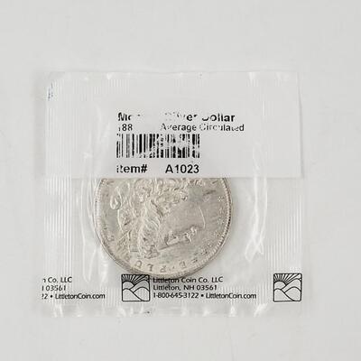 1889 MORGAN SILVER DOLLAR IN PKG