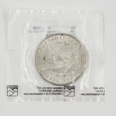 1889 MORGAN SILVER DOLLAR IN PKG
