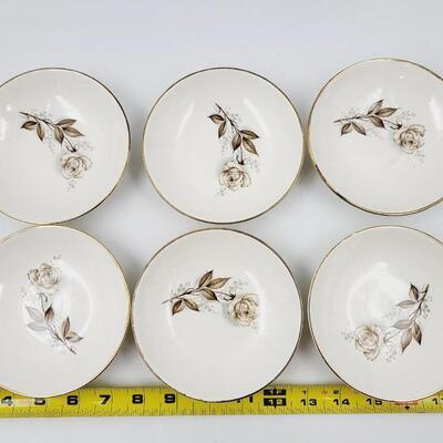MID-CENTURY 20 PC SABIN CHINA DINNERWARE SET
