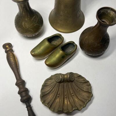 Antique Brass Miscellaneous  Lot
