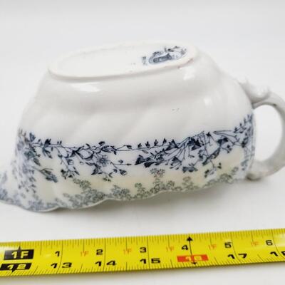 WH GRINDLEY & C ENGLAND CHINA GRAVY PITCHER