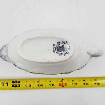 WH GRINDLEY & C ENGLAND CHINA GRAVY PITCHER