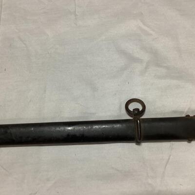 German WW1 officer's sword and scabbard