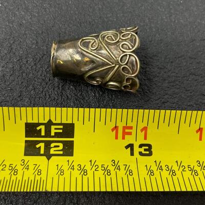 ANTIQUE MEXICO 925 STERLING SILVER THIMBLE