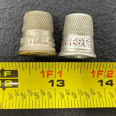 VINTAGE ADVERTISEMENT THIMBLE BUNDLE