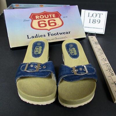 Nice Pair Older Route 66 Ladies Sandals, Size 6