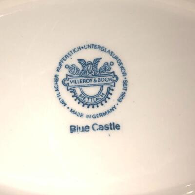 Villeroy & Boch Blue Castle Porcelain Service for 12