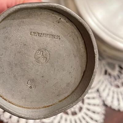 German Pewter Lot 