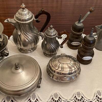 German Pewter Lot 