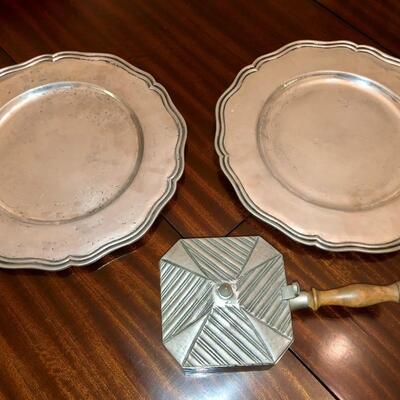 Portugese Pewter Set