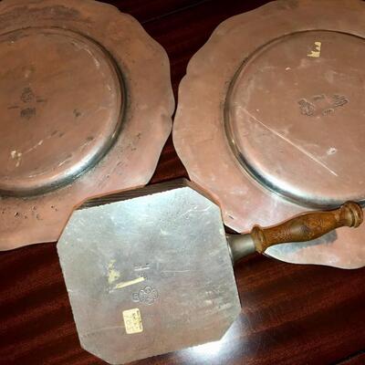 Portugese Pewter Set