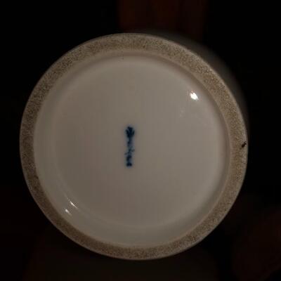 German Porcelain Lot with Blue Mark, 