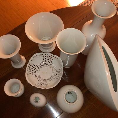 German Porcelain Lot with Blue Mark, 