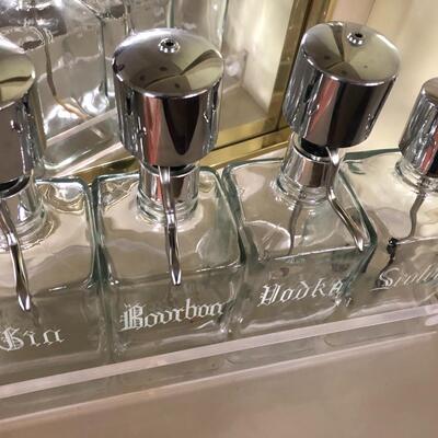 Set of Liquor Decanters 