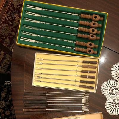 3 Sets Fondue Skewers