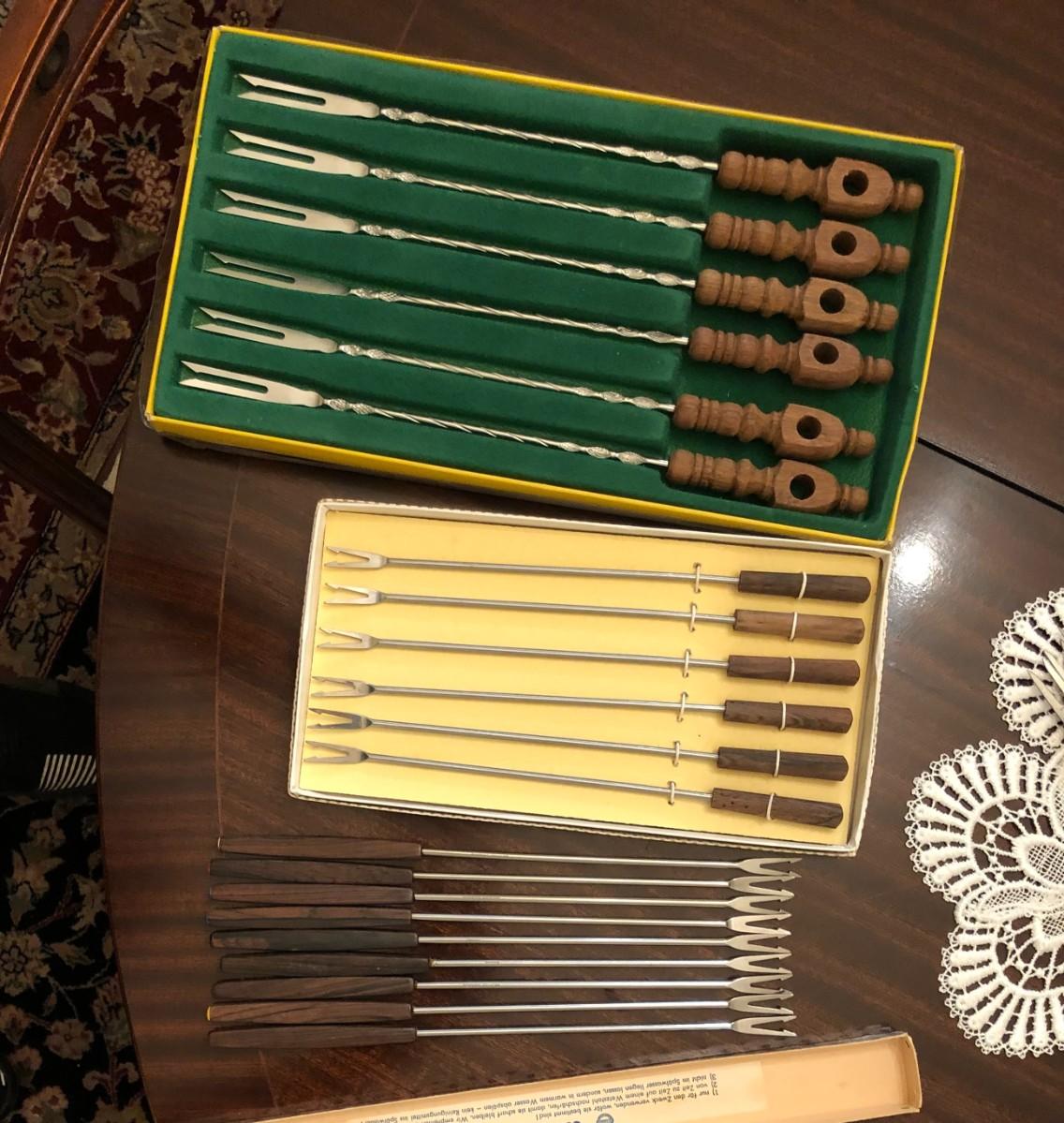 3 Sets Fondue Skewers