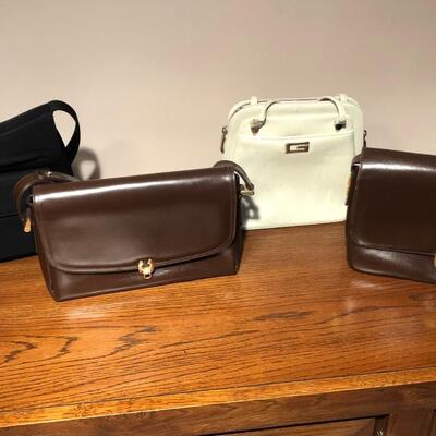 Four Medium Handbags/ Purses