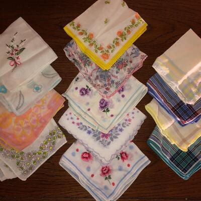 Handkerchiefs Lot