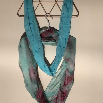 Two Infinity Scarves