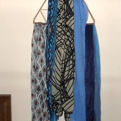 Big Long Scarves Lot of 5