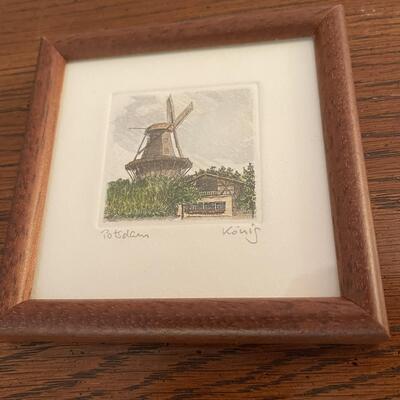 Potsdam Series of Three Framed Prints