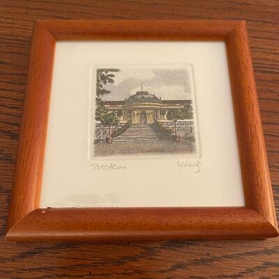 Potsdam Series of Three Framed Prints