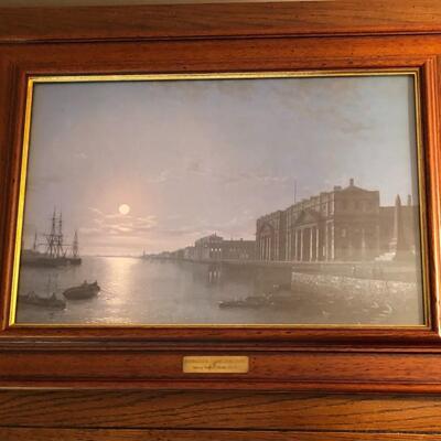 Series of Two by Henry Pether in Heavy Wood Frames 