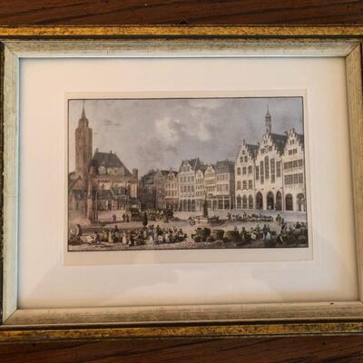 Three Unmatched Framed Prints