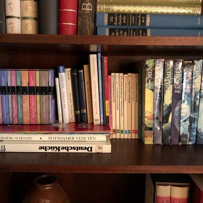 Large Lot of German Books