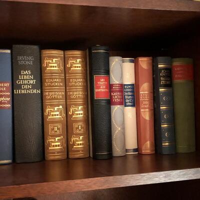 Large Lot of German Books