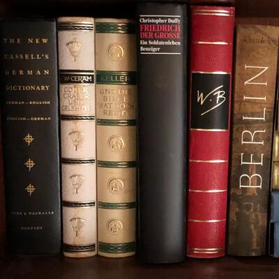 Large Lot of German Books