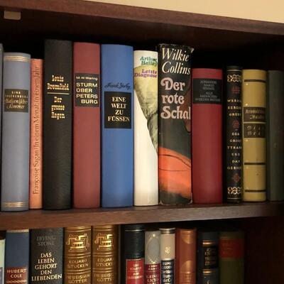 Large Lot of German Books