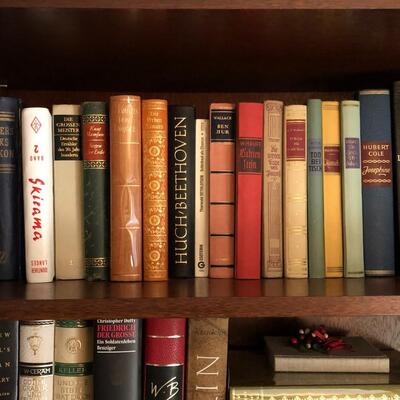 Large Lot of German Books