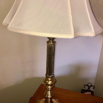 Tall Brass Lamp 